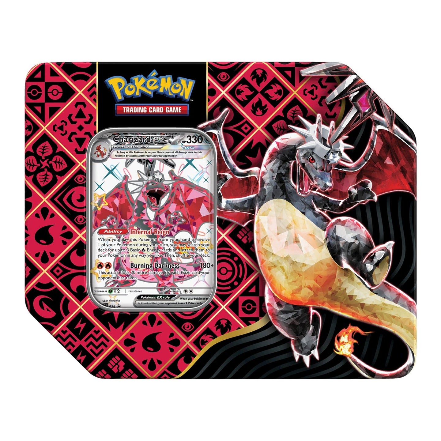 Pokemon Paldean Fates 5-Booster Tin Set (EN) - Pokecard Store