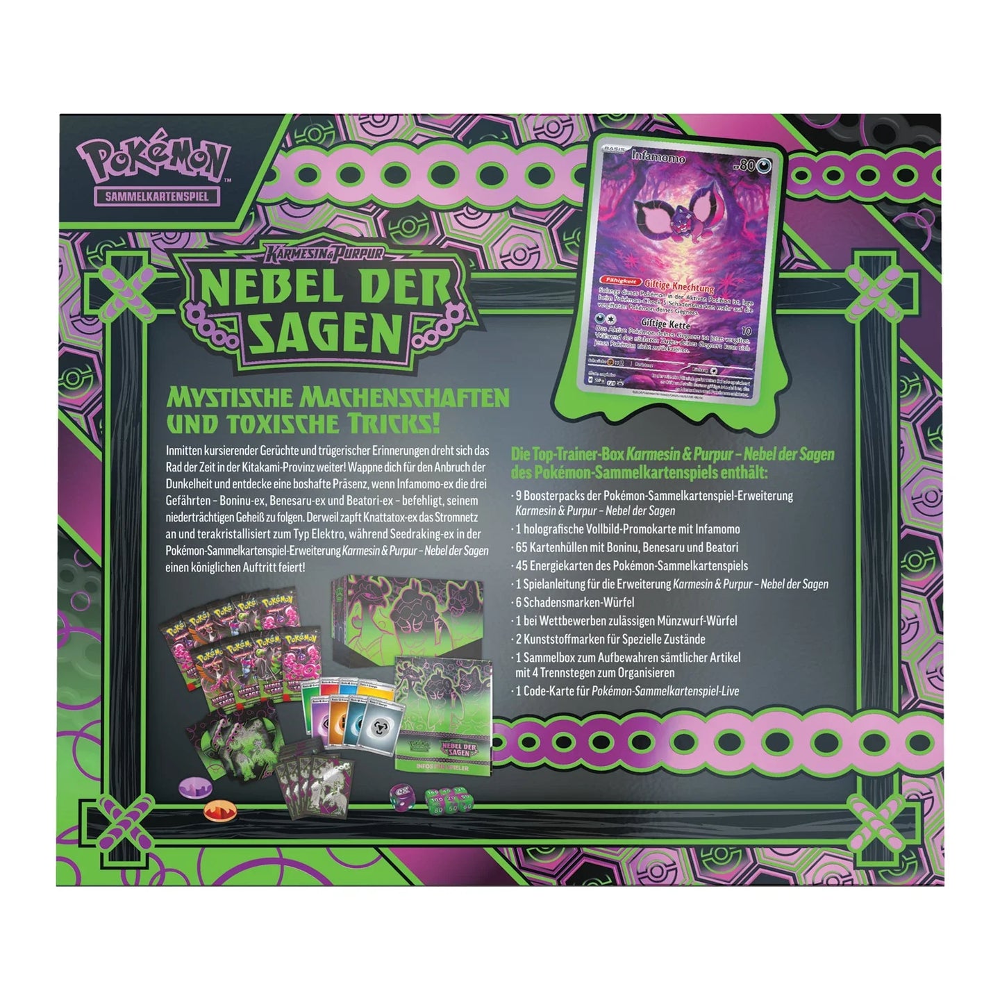 Pokemon Nebel der Sagen Elite Trainer Box (DE) - Pokecard Store