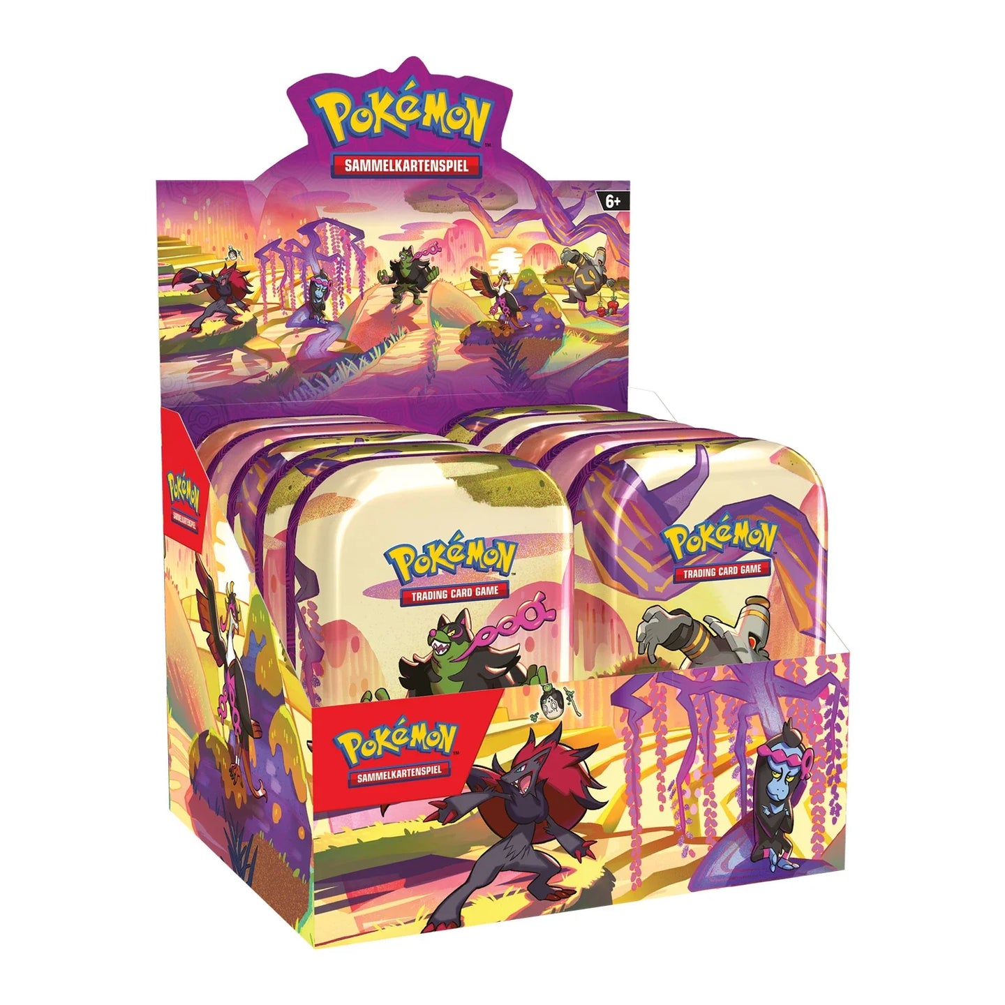 Pokemon Nebel der Sagen Mini Tin Display (DE) - Pokecard Store