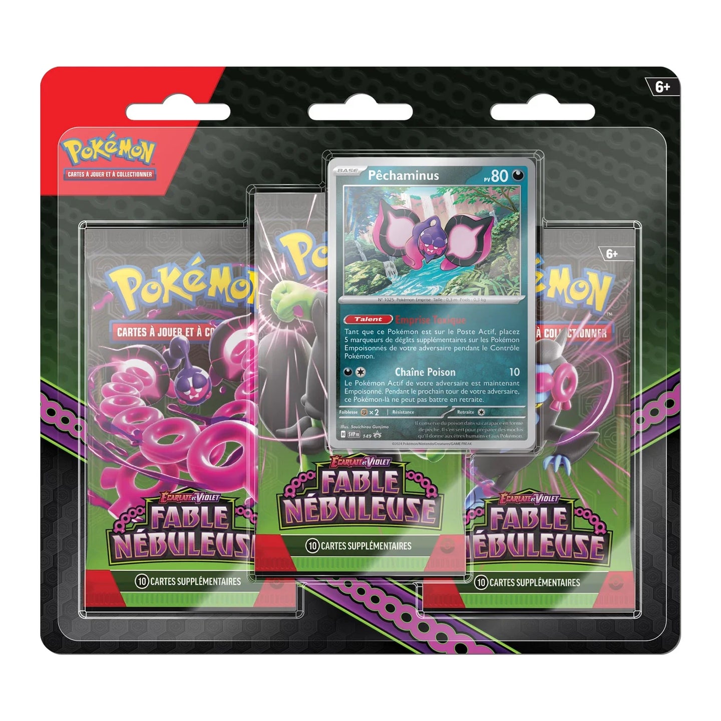 Pokemon Fable Nébuleuse Three Pack Blister (FR) - Pokecard Store