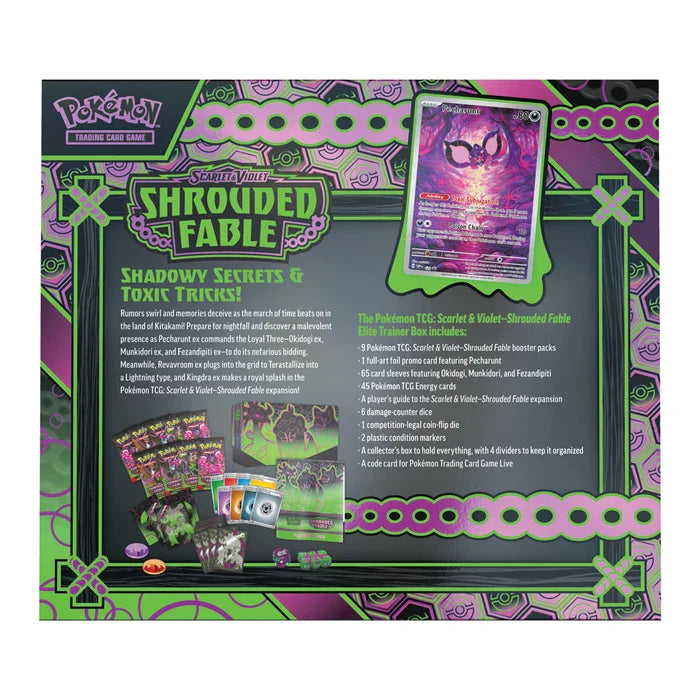 Pokemon Shrouded Fable Elite Trainer Box (EN) - Pokecard Store