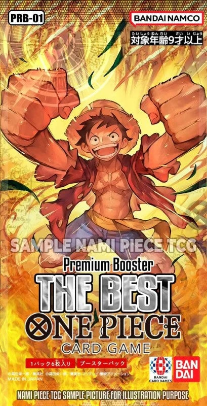 One Piece The Best Premium Booster Box (JP) - Pokecard Store