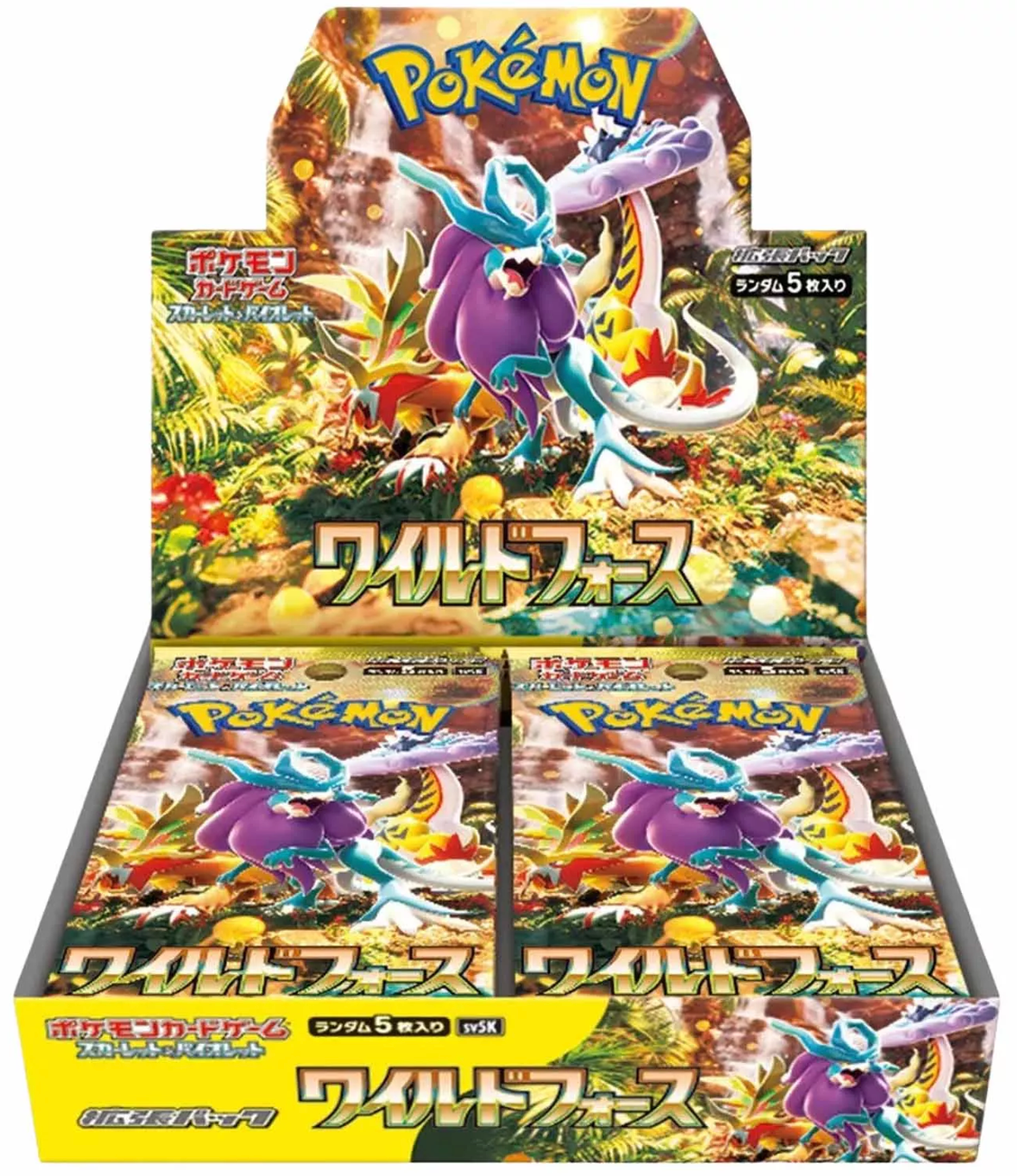 Pokemon Wild Force Booster Box (JP) - Pokecard Store