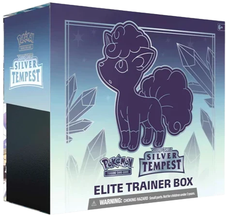 Pokemon SWSH Silver Tempest Elite Trainer Box (EN) - Pokecard Store