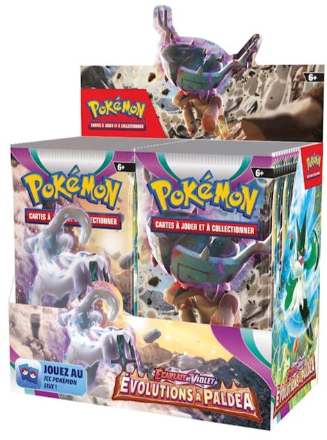 Pokemon Évolutions à Paldea Booster Box (FR) - Pokecard Store