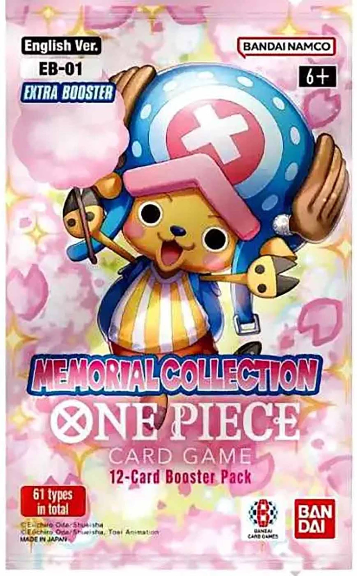 One Piece EB01 Memorial Collection Booster Pack (EN) - Pokecard Store