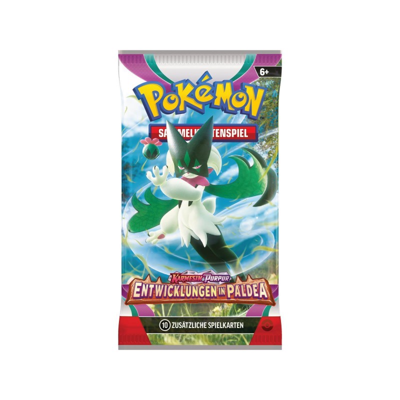 Pokemon Entwicklungen in Paldea Booster Pack (DE) - Pokecard Store