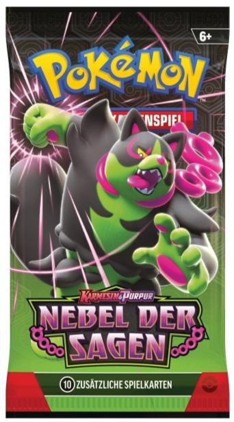 Pokemon Nebel der Sagen Booster Pack (DE) - Pokecard Store