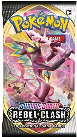 Pokemon SWSH Rebel Clash Booster Pack (EN) - Pokecard Store